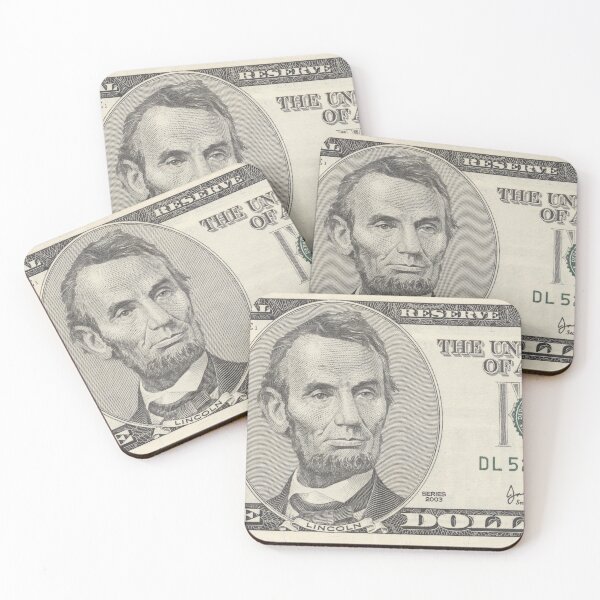 Item preview, United States five-dollar bill - Abraham Lincoln designed and sold by portokalis.