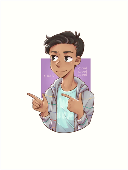 Abed Community Cool Cool Art Print By Zeebree Redbubble