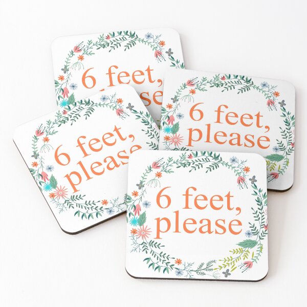Item preview, Six feet, please - Orange designed and sold by alainakozyart.