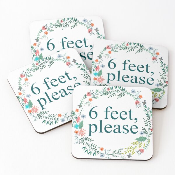 Item preview, Six feet, please - Dark Blue designed and sold by alainakozyart.