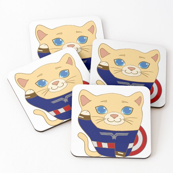 Item preview, Captain Amerrricat designed and sold by Bami808.
