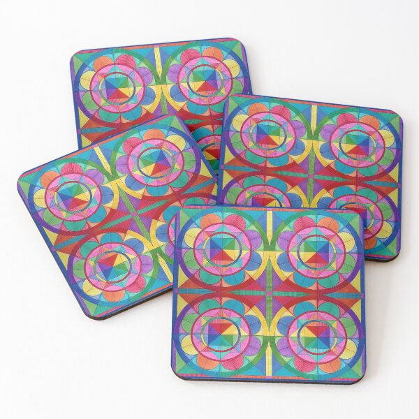 Item preview, Rainbow Mandala  designed and sold by Janet Towbin.