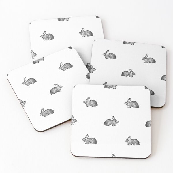 Item preview, Cute Black and White Rabbit  designed and sold by Dani Mullins.