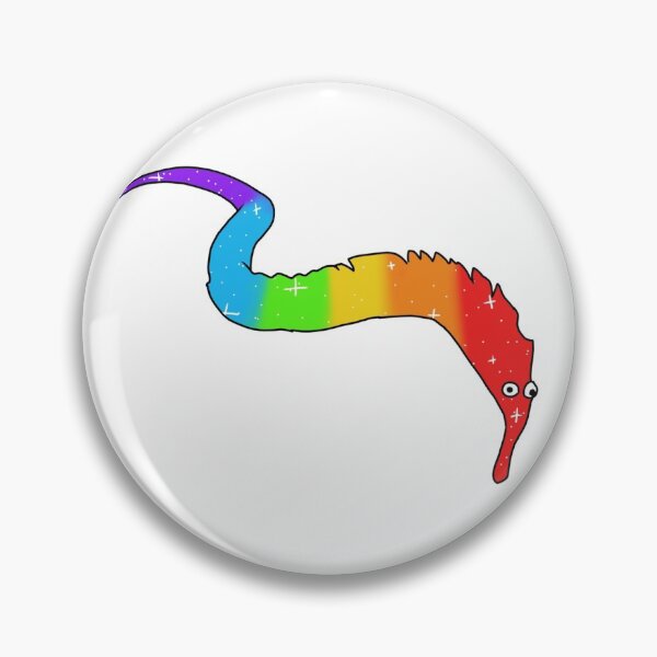 Item preview, Rainbow flag pride worm designed and sold by Zaanimations.