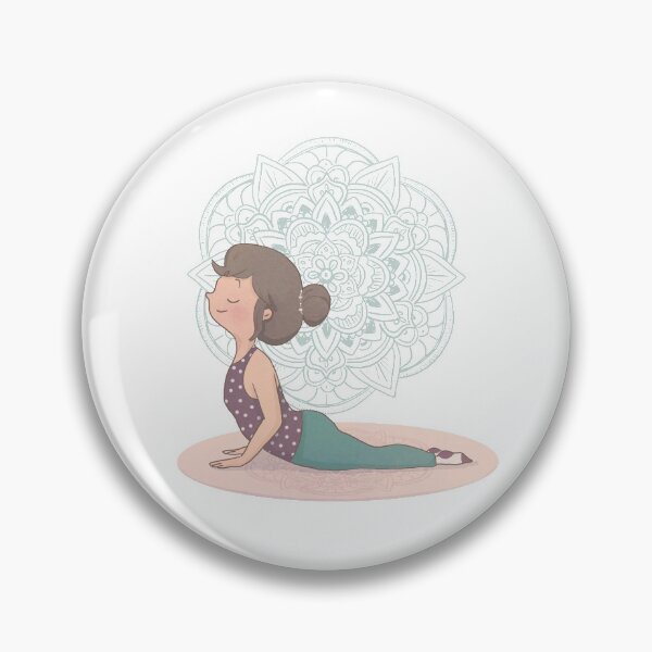 Item preview, Yoga Girl - Cobra Pose designed and sold by Rita Cuppari.