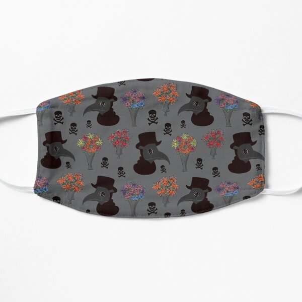Plague Doctor (Grey) Flat Mask