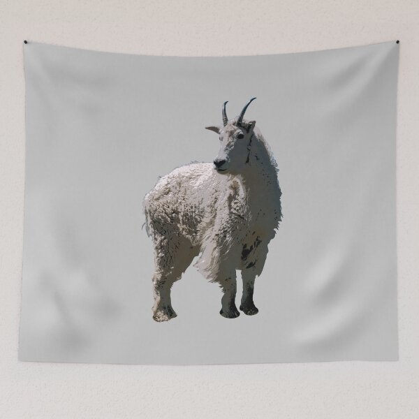 Item preview,  Mountain Goat Color Print  designed and sold by designsasstultd.