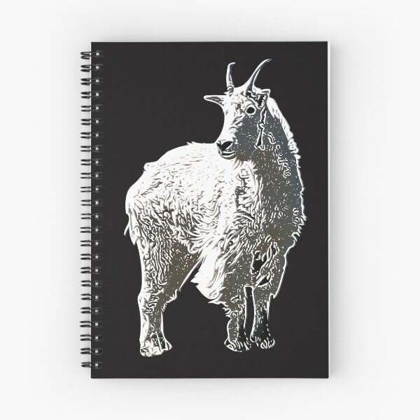 Item preview,  Mountain Goat White Alternate Print  designed and sold by designsasstultd.