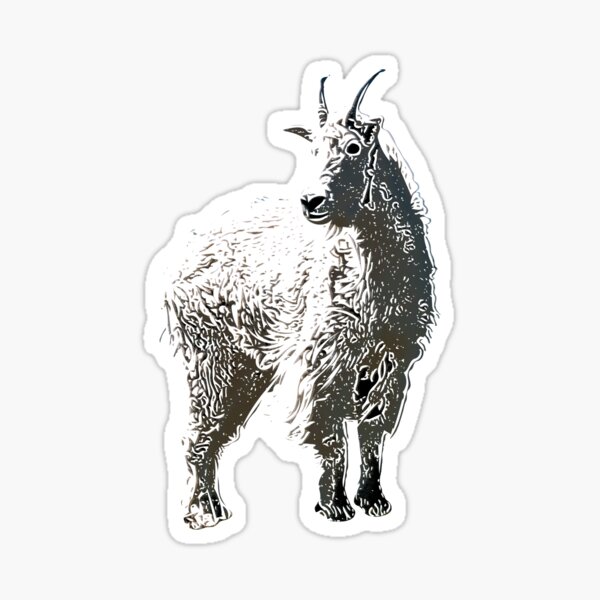 STANLEY IDAHO MOUNTAIN GOAT 1919 STICKER – Riverwear