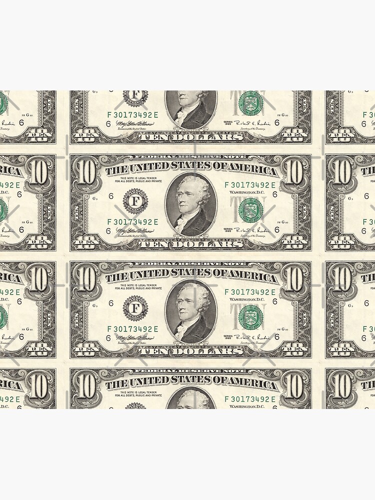United States ten-dollar bill Alexander Hamilton