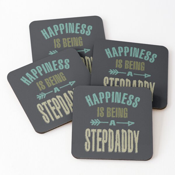 Item preview, Mens Happiness Is Being A Stepdaddy Grandpa Gift designed and sold by cidolopez.