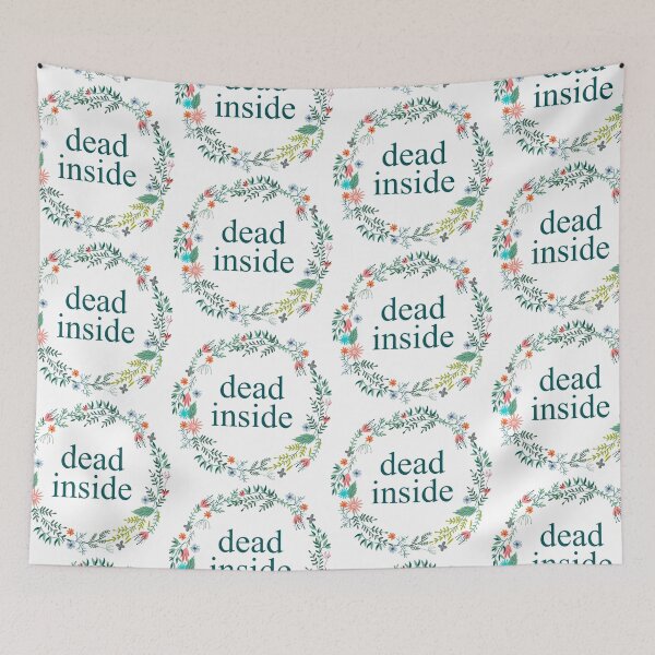 Item preview, Dead Inside - Dark blue designed and sold by alainakozyart.