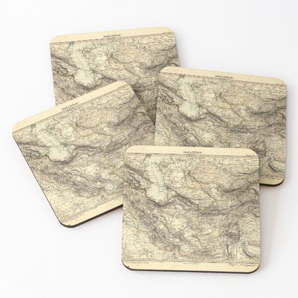 Item preview, Iran & Turan Map (1891) designed and sold by allhistory.