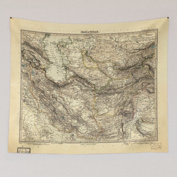 Item preview, Iran & Turan Map (1891) designed and sold by allhistory.