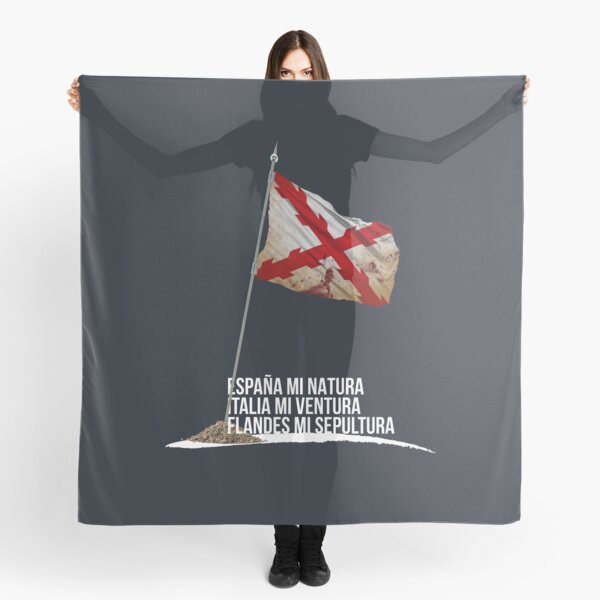 Pañuelo «Cruz Borgoña Bandera» camikaze-es | Redbubble