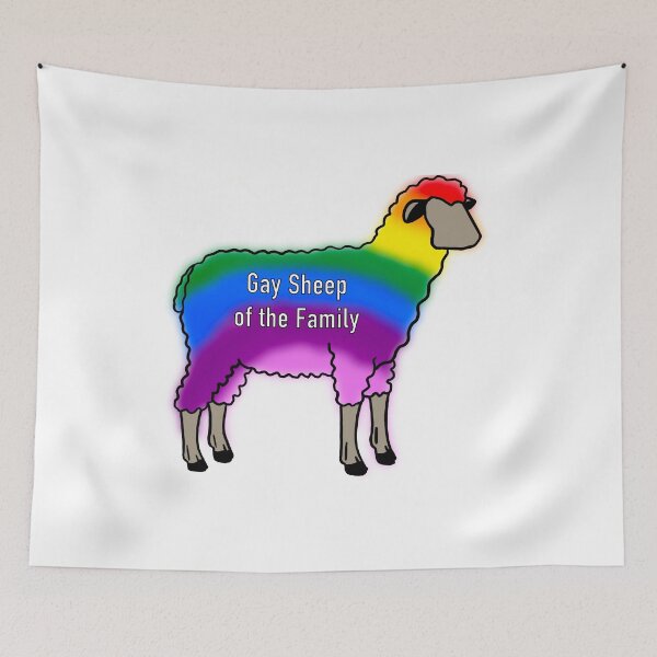 Item preview, Gay Sheep of The Family designed and sold by Erin Vargo.