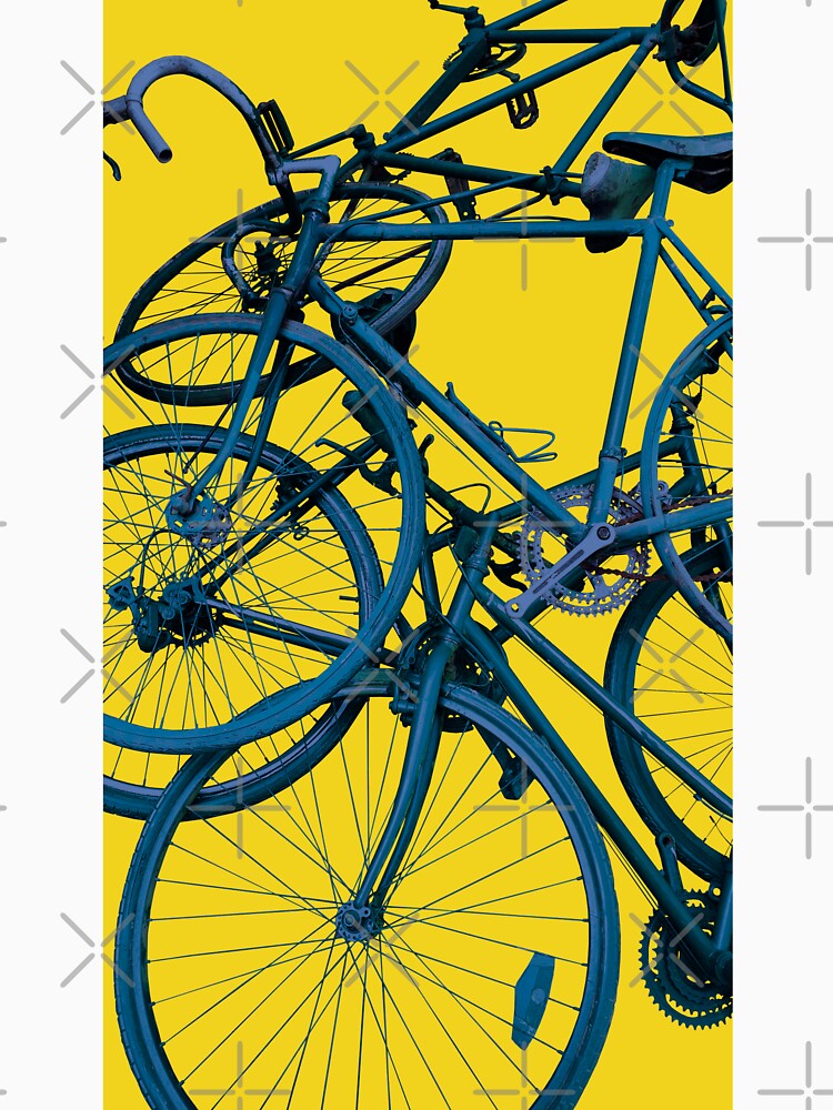 bicycle pattern shirt