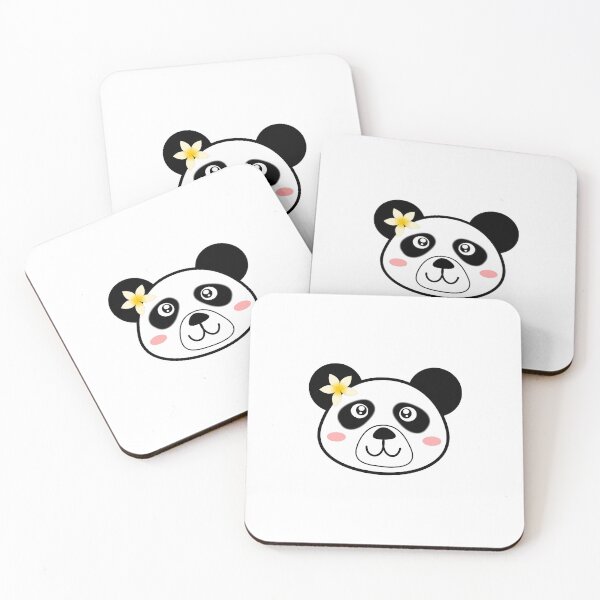 Item preview, Cute Black and White smiling Panda bear Animal  designed and sold by Robyn18.