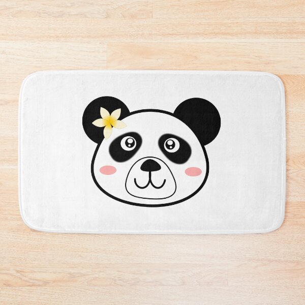 Item preview, Cute Black and White smiling Panda bear Animal  designed and sold by Robyn18.
