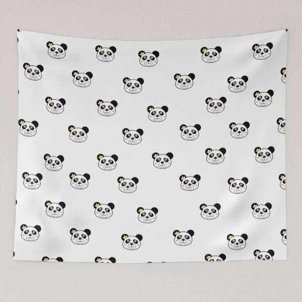 Item preview, Cute Black and White smiling Panda bear Animal  designed and sold by Robyn18.