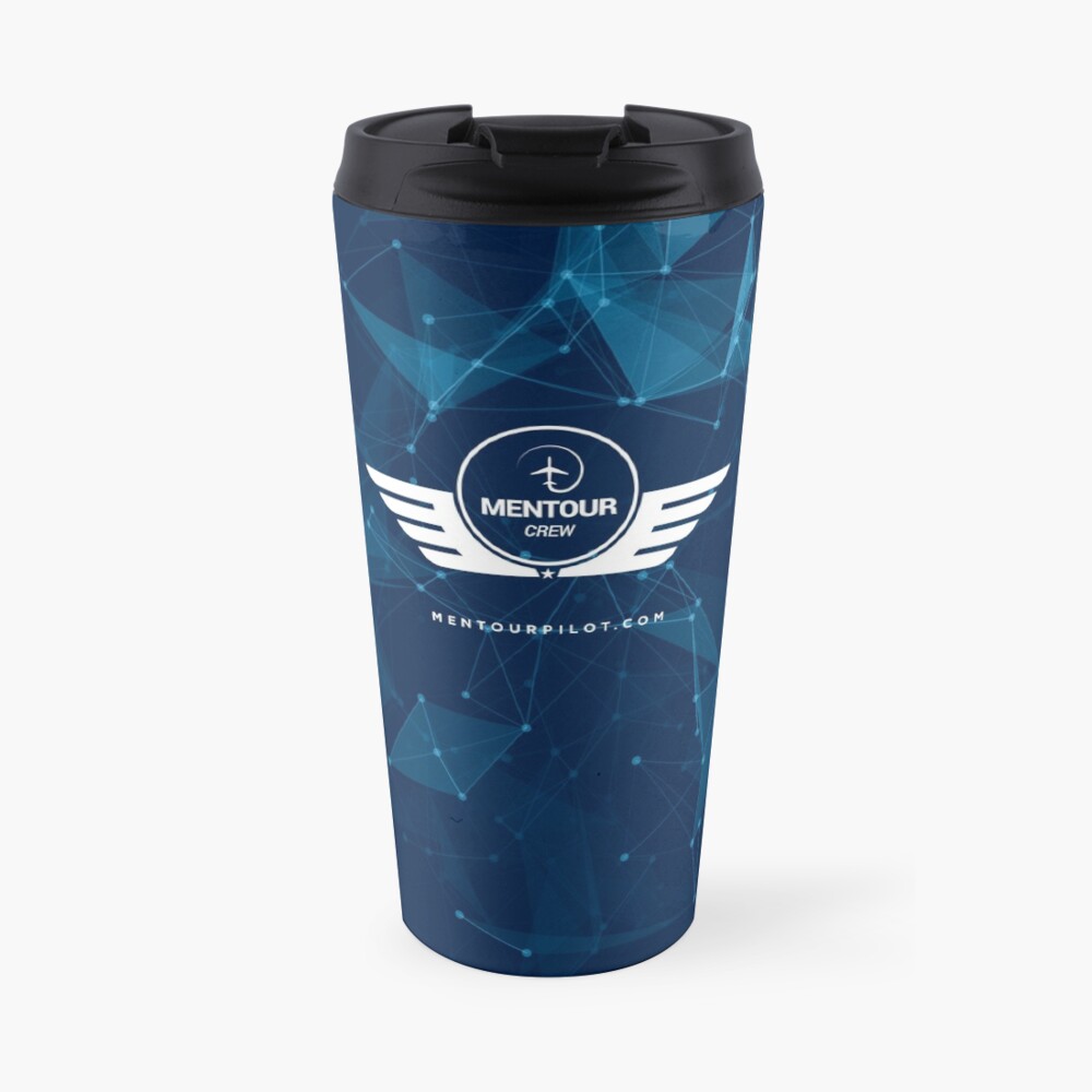 Mentour Crew Waypoints / VOR's Travel Mug