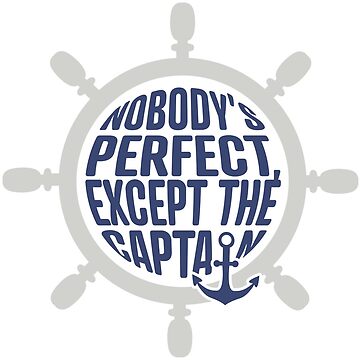 Nobody's perfect