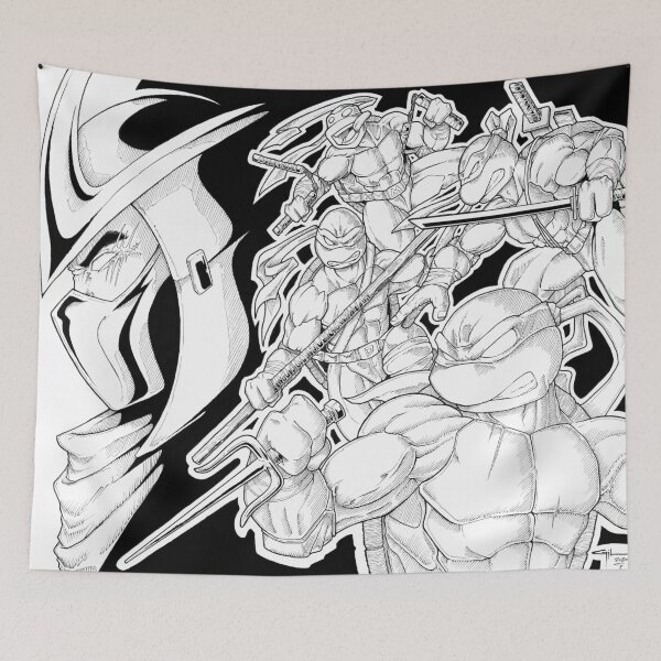 Item preview, TMNT VS The Shredder designed and sold by Gperez165.