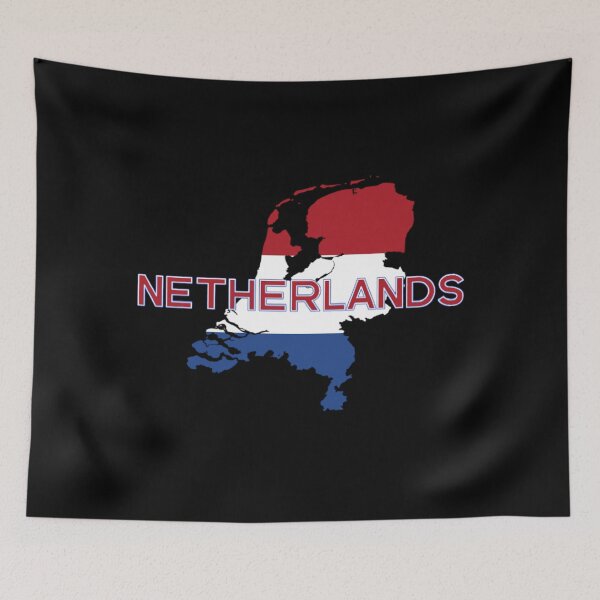 Item preview, Netherlands National Flag Country Outline designed and sold by JG0024.