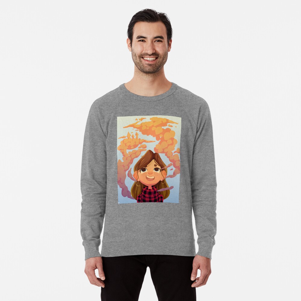 Item preview, Lightweight Sweatshirt designed and sold by henleash.
