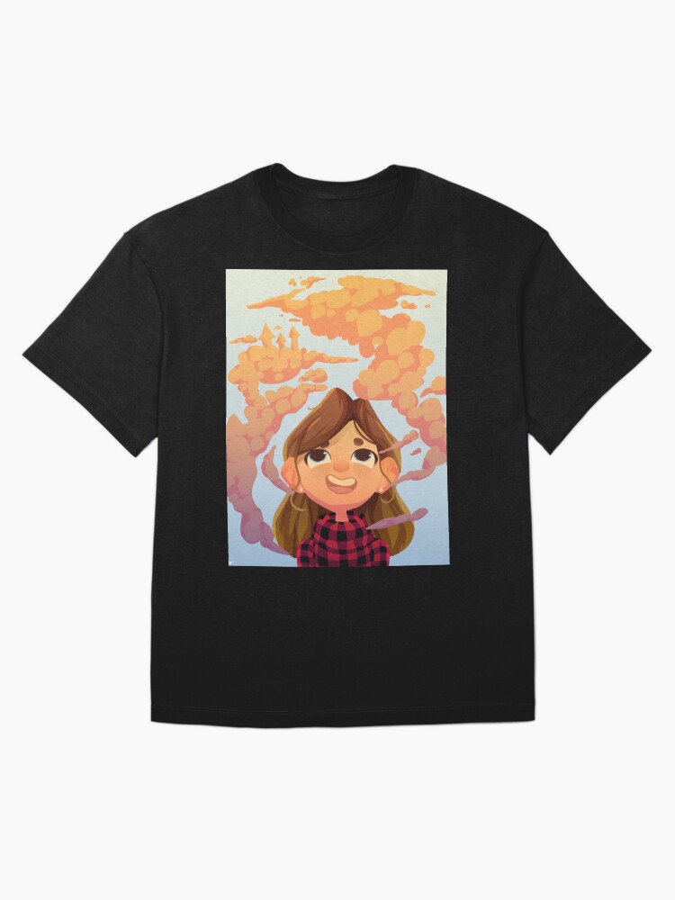 Thumbnail 3 of 7, Oversized T-Shirt, Clouds of Imagination designed and sold by henleash.