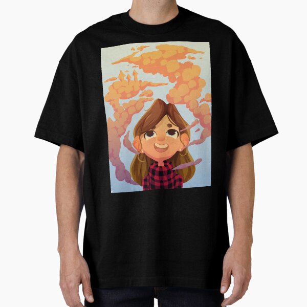 Clouds of Imagination Oversized T-Shirt
