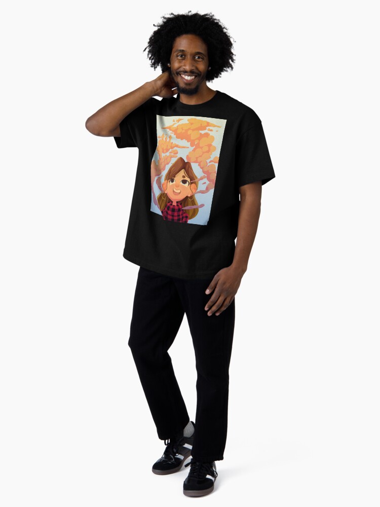 Thumbnail 4 of 7, Oversized T-Shirt, Clouds of Imagination designed and sold by henleash.