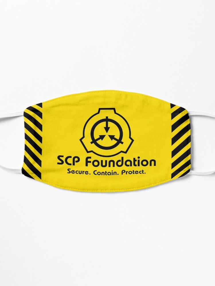 Scp Foundation Logo Face Masks for Sale