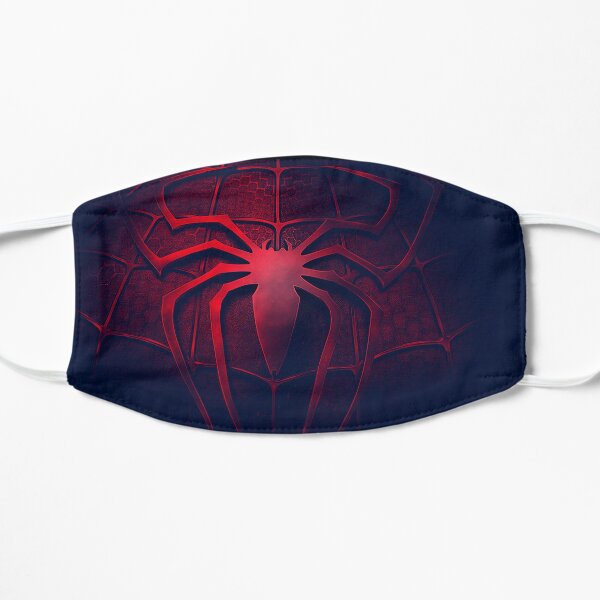 Logo de spidey Mascarilla plana