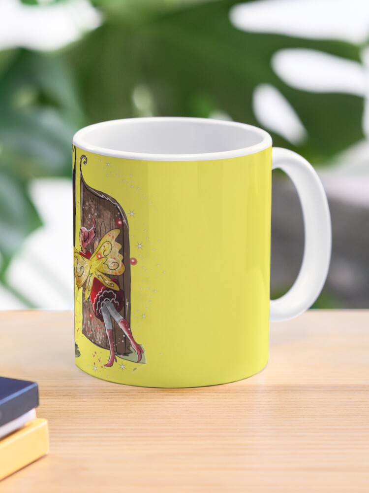 Thumbnail 1 of 6, Coffee Mug, Gelsey the Gate Fairy™ designed and sold by TeelieTurner.