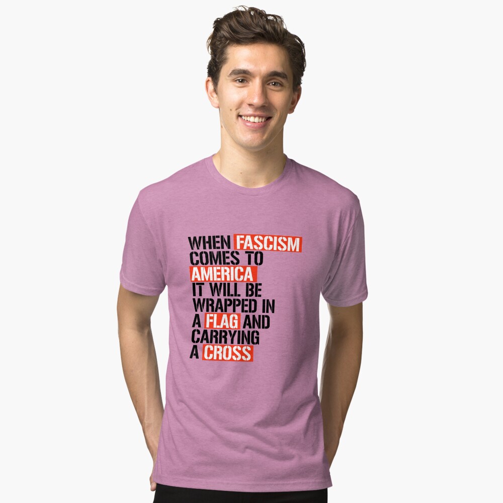 Vista previa del artículo con la obra «Camiseta de tejido mixto», diseñado y vendido por partyfarty.