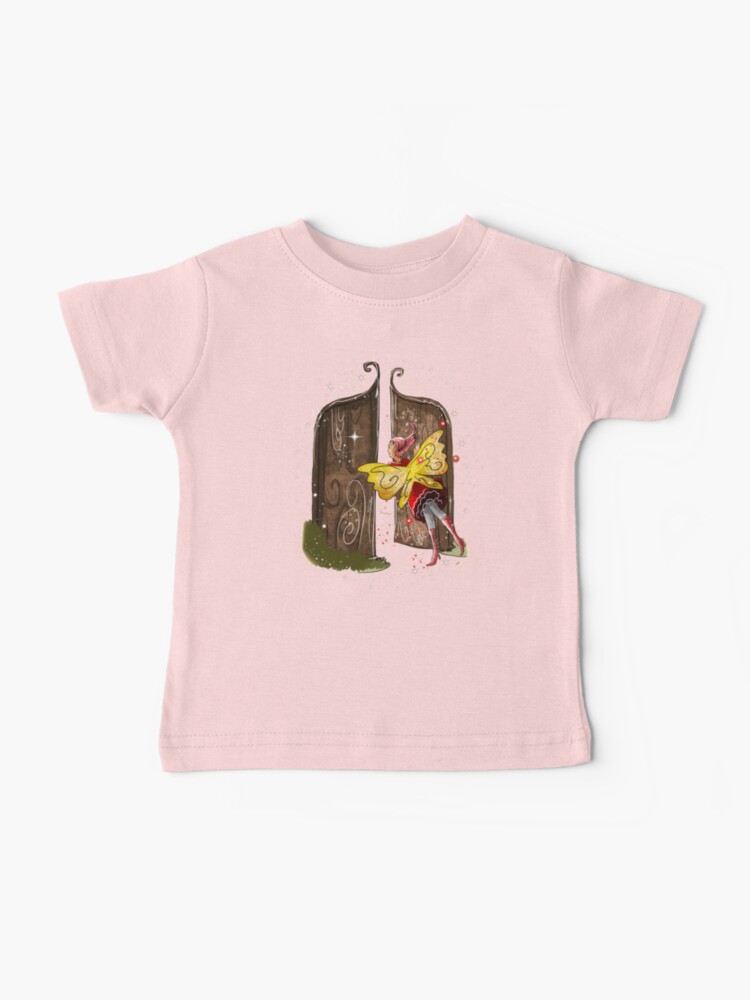 Thumbnail 1 of 2, Baby T-Shirt, Gelsey the Gate Fairy™ designed and sold by TeelieTurner.
