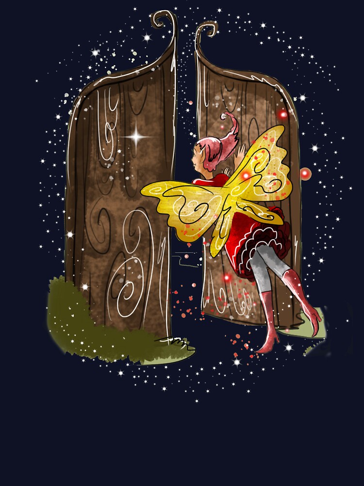 Thumbnail 2 of 2, Baby One-Piece, Gelsey the Gate Fairy™ designed and sold by TeelieTurner.
