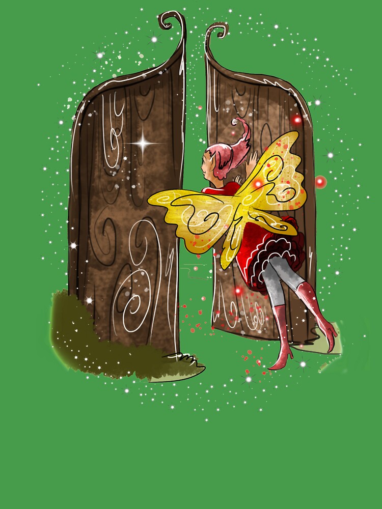 Thumbnail 2 of 2, Kids T-Shirt, Gelsey the Gate Fairy™ designed and sold by TeelieTurner.
