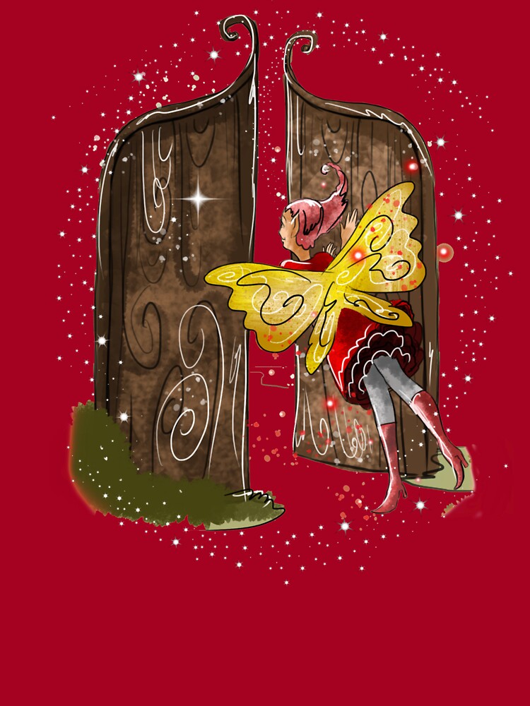 Thumbnail 2 of 2, Baby One-Piece, Gelsey the Gate Fairy™ designed and sold by TeelieTurner.