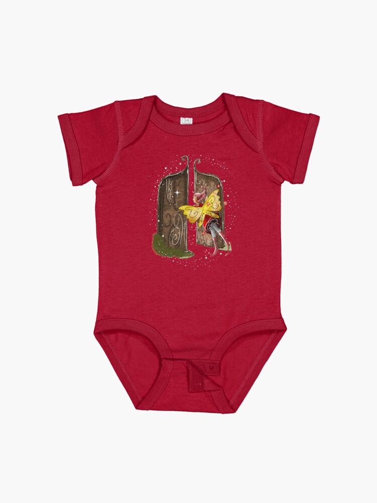 Thumbnail 1 of 2, Baby One-Piece, Gelsey the Gate Fairy™ designed and sold by TeelieTurner.