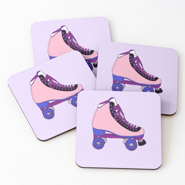 Item preview, Pink/Blue Roller Skates designed and sold by Katie Arpino.