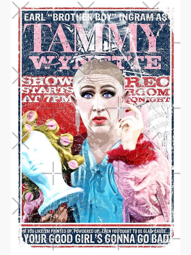 Sordid Lives Earl Brother Boy Ingram as Tammy Wynette by unclegertrude