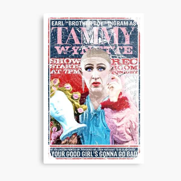 Sordid Lives Earl Brother Boy Ingram as Tammy Wynette Metal Print