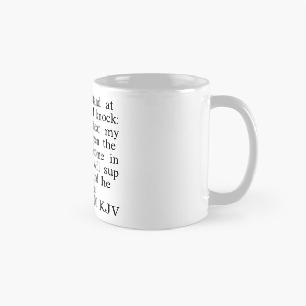 Item preview, Revelation 3:20 KJV designed and sold by IBMClothing.