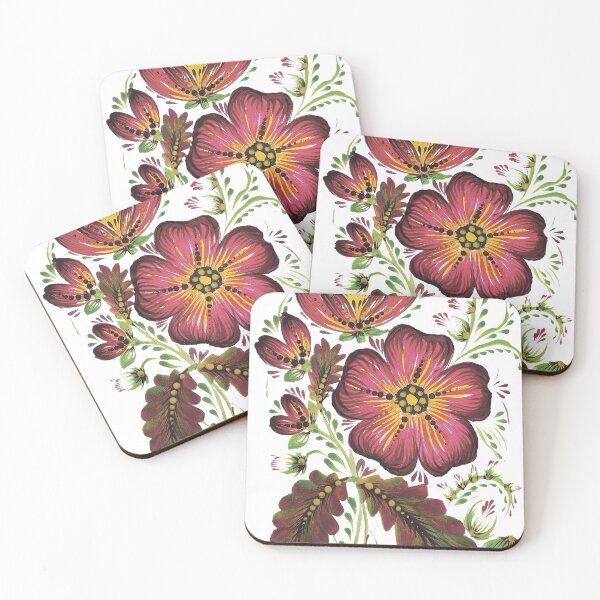 Item preview, petrykivka painting flowers designed and sold by Ihorkacrazy.