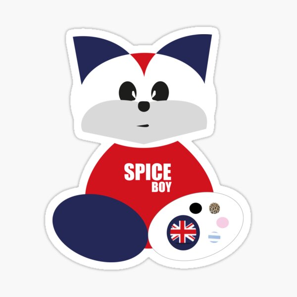 Spice Boy Sticker
