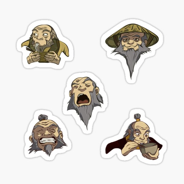 Iroh is A Treasure Sticker
