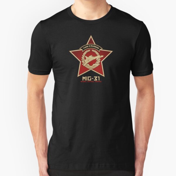 Think In Russian Slim Fit T-Shirt