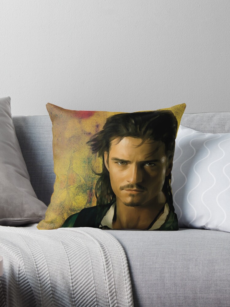 Will Turner Throw Pillow for Sale by Epopp300